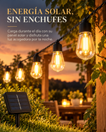 Ideas para decorar balcones, terrazas y jardines con guirnalda solar